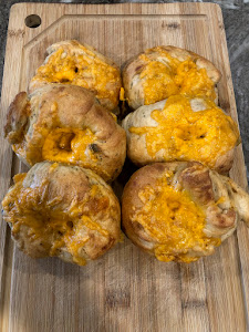 Cheddar Herb Bagels