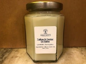 Tallow & castor oil Salve